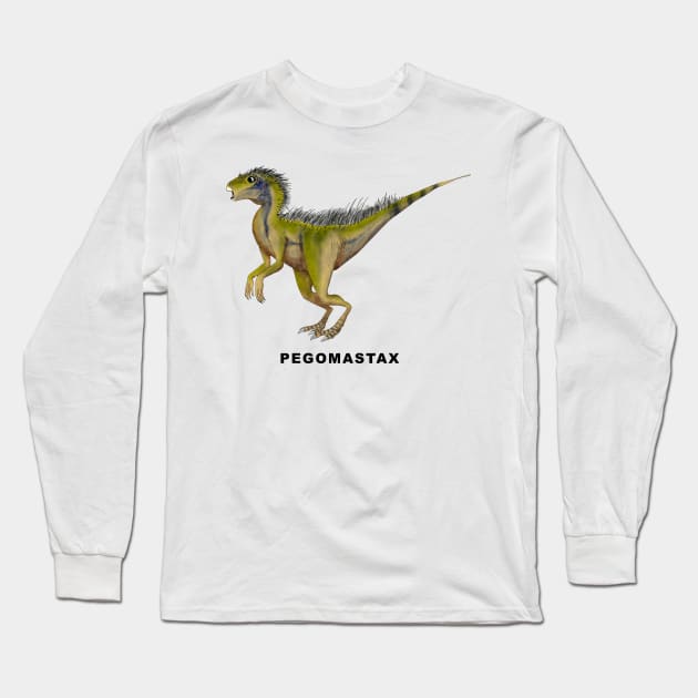 Pegomastax Long Sleeve T-Shirt by lucamendieta